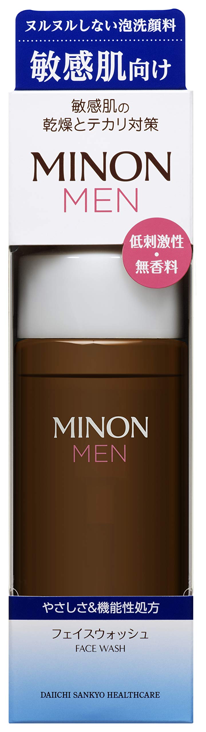 【廃盤・未使用】ミノンメン 泡洗顔 敏感肌 150mL Amazon | MINON MEN(ミノン メン) フェイスウォッシュ【泡洗顔料